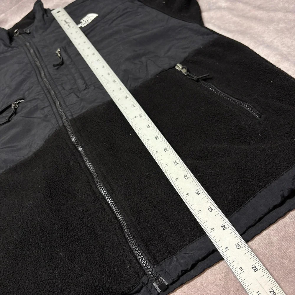 The North Face Jacket Men's Large Black Fleece Softshell‎ Full Zip Pockets